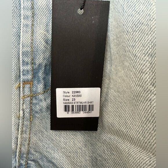 One Teaspoon x Revolve VENICE STREETWALKERS HIGH WAIST 80S SHORT NWT size 23 - Picture 10 of 10